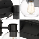 Dan 3-Light Bathroom Vanity Light