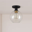 Dan 1-Light Globe Flush Mount Ceiling Light