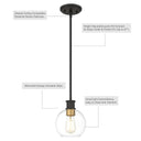 Dan 1-Light Mini Pendant Light