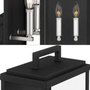Eva 2-Light Modern Outdoor Wall Mount