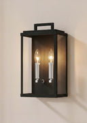 Eva 2-Light Modern Outdoor Wall Mount