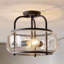 Elisha 2-Light Semi Flush Mount Ceiling Light