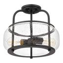 Elisha 2-Light Semi Flush Mount Ceiling Light