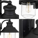Abel Large 9.8" 1-Light Outdoor Wall Mount Lantern
