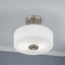 Abra 2-Light Semi Flush Mount Ceiling Light