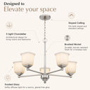 Nox 5-Light Chandelier