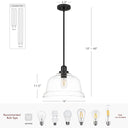 Aura Oversized Glass Pendant Light