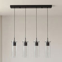 Alice 4-Light LED Linear Pendant- Black