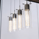 Alice 4-Light LED Linear Pendant- Black