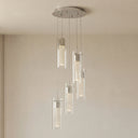 Alice 5-Light LED Chandelier-Polished Chrome