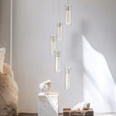 Alice 5-Light LED Chandelier-Polished Chrome