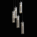 Alice 5-Light LED Chandelier-Polished Chrome