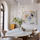 Alice 5-Light LED Chandelier-Polished Chrome