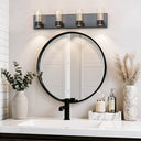 Alice 4-Light LED Bathroom Vanity Light- Black