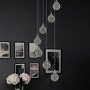 Panta 7-Light LED Crystal Chandelier